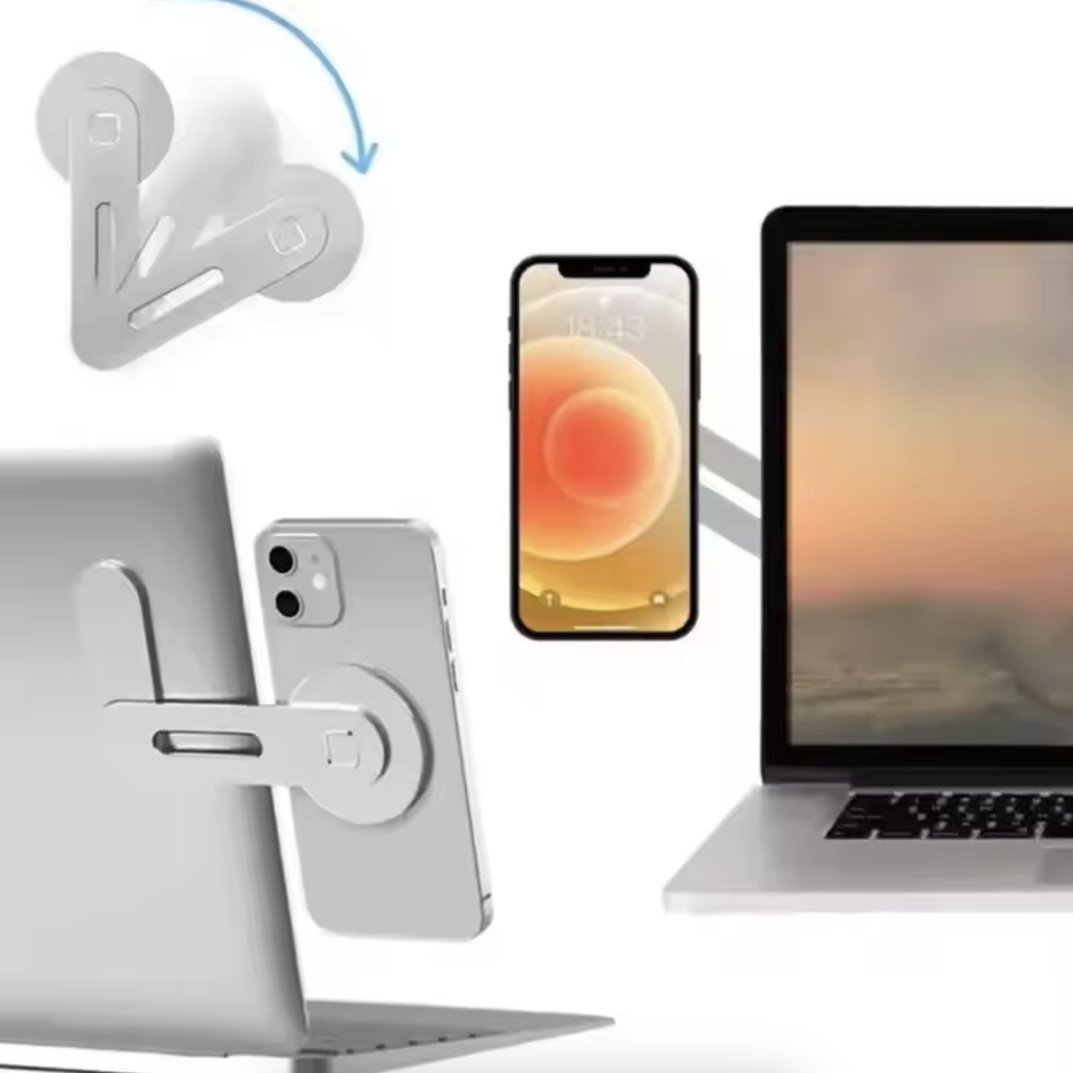 Magnetic Adjustable Phone Stand